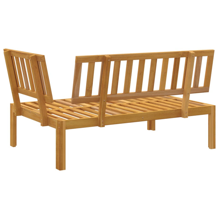 Garden Pallet Corner Sofa Solid Wood Acacia Tlpnaa