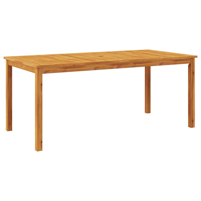 Garden Dining Table 180X90X75 Cm Solid Wood Acacia Tlltio