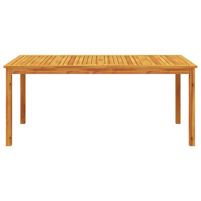 Garden Dining Table 180X90X75 Cm Solid Wood Acacia Tlltio
