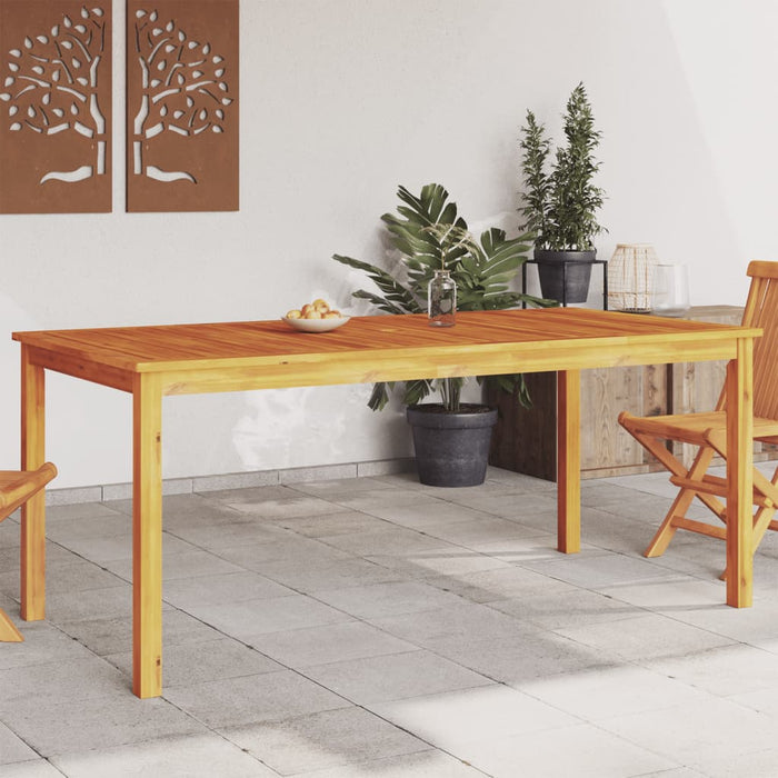 Garden Dining Table 180X90X75 Cm Solid Wood Acacia Tlltio