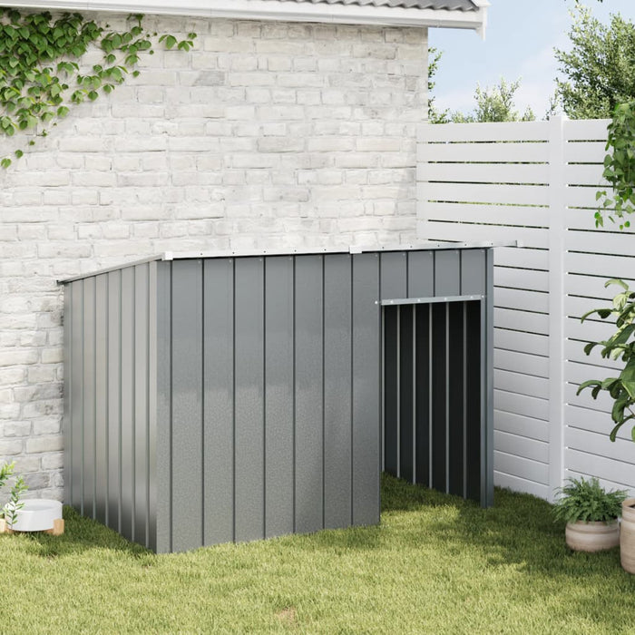 Dog House With Roof Anthracite 153X91X110 Cm Galvanised Steel Oixpix