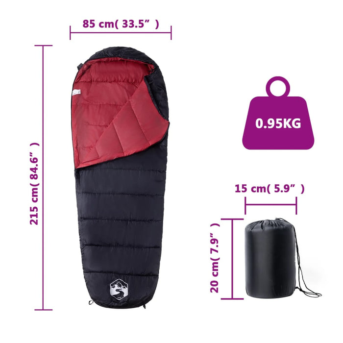 Mummy Sleeping Bag For Adults Camping 3 Seasons Kaall