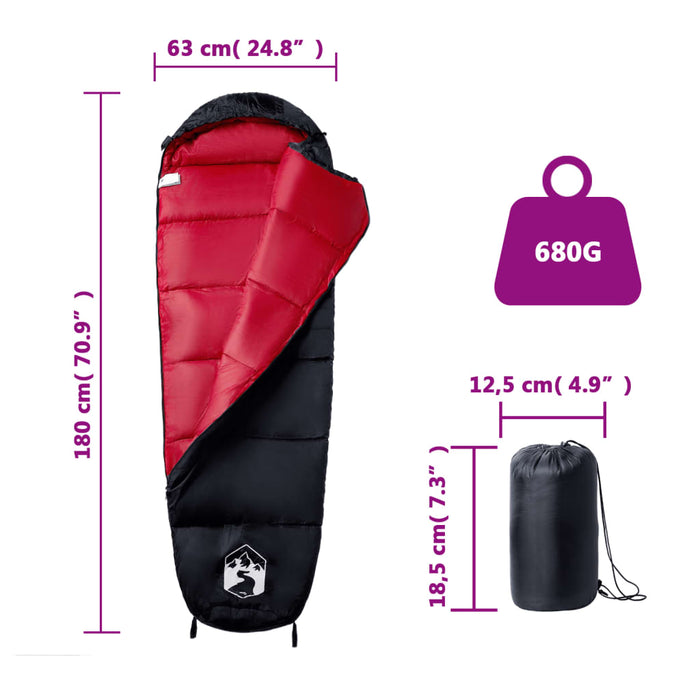 Mummy Sleeping Bag For Adults Camping 3 Seasons Kaain