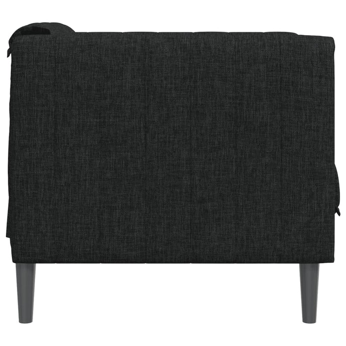 Sofa Chair Black Fabric Tixpki