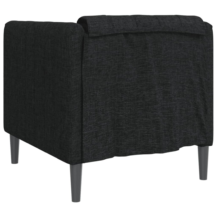 Sofa Chair Black Fabric Tixpki