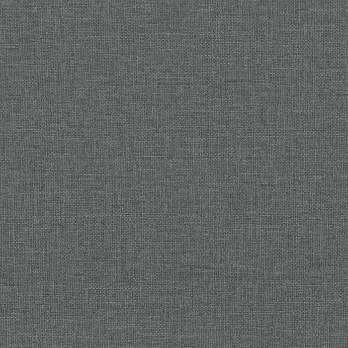 Sofa 2-Seater Dark Grey Fabric Tixlbp