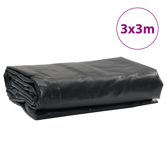 Tarpaulin Anthracite 3X3 M 650 G/M² Oplbnt