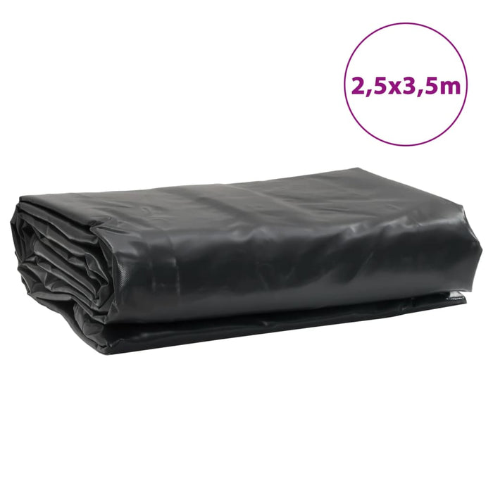 Tarpaulin Anthracite 2.5X3.5 M 650 G/M² Oplbkp