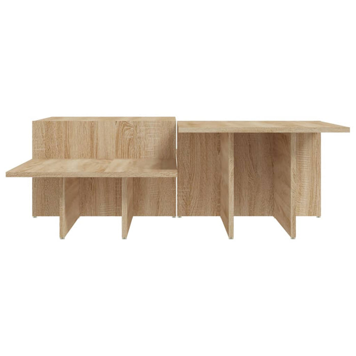 Coffee Tables 2 Pcs Sonoma Oak Engineered Wood Txolopx