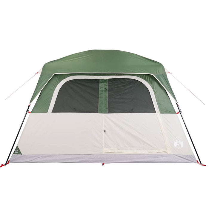 Family Tent Cabin 6-Person Green Waterproof Kapap