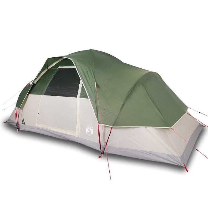 Family Tent Dome 9-Person Green Waterproof Kaplt