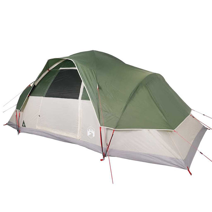 Family Tent Dome 9-Person Green Waterproof Kaplt