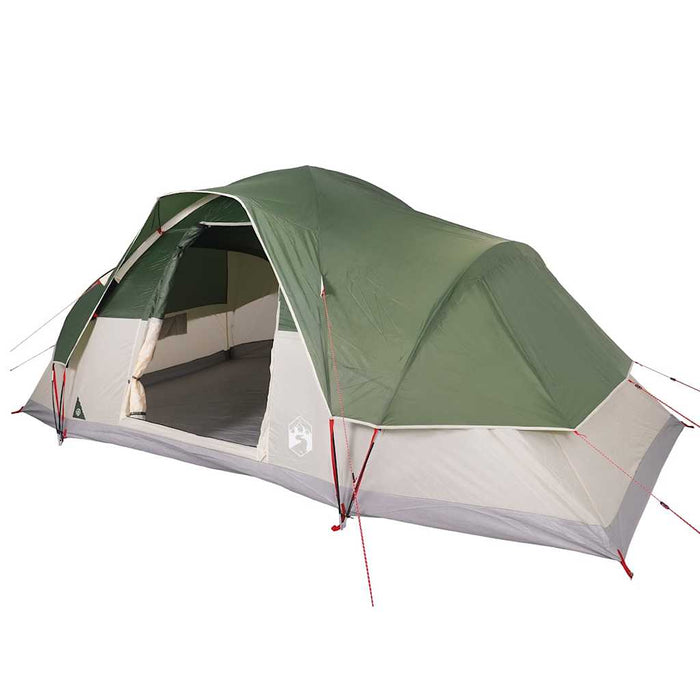 Family Tent Dome 9-Person Green Waterproof Kaplt