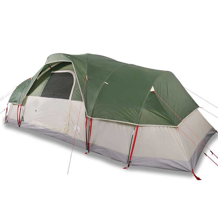 Family Tent Dome 11-Person Green Waterproof Kapll