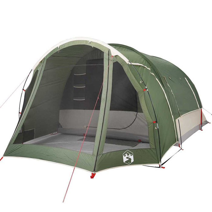 Family Tent 6-Person Green Waterproof Kaito
