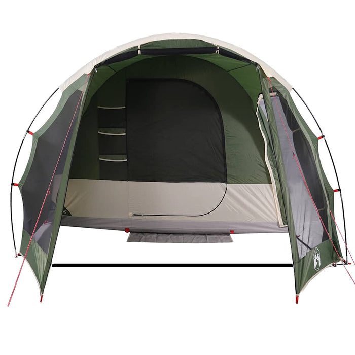 Family Tent 6-Person Green Waterproof Kaito