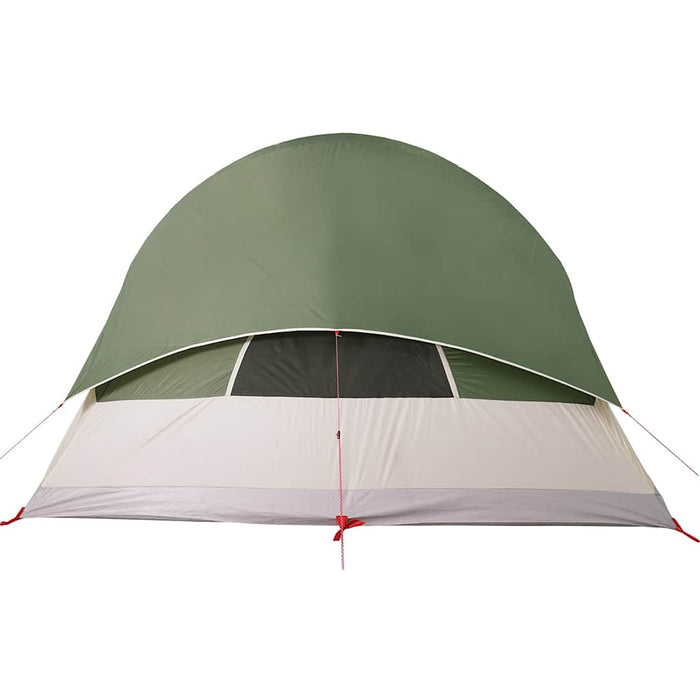 Family Tent Tunnel 8-Person Green Waterproof Kaita
