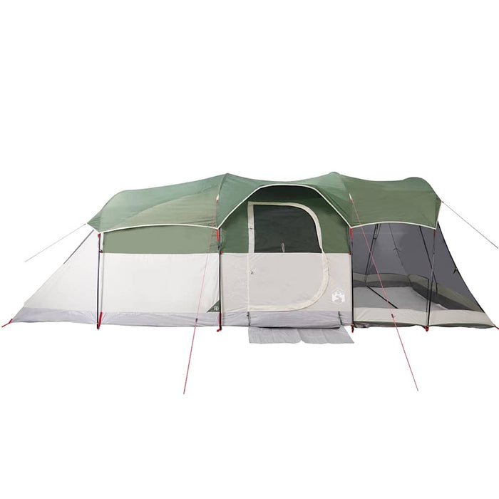Family Tent Tunnel 8-Person Green Waterproof Kainp