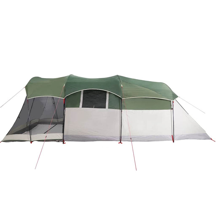 Family Tent Tunnel 8-Person Green Waterproof Kainp