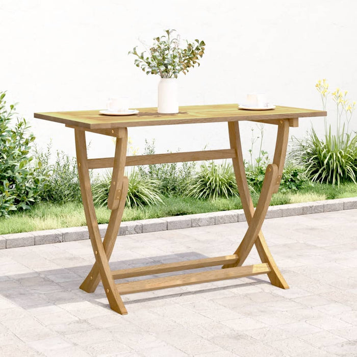 Folding Garden Table 110X55X75 Cm Solid Wood Acacia Tlpitl