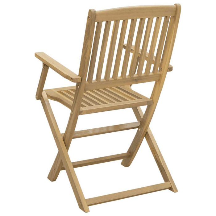 Folding Chairs 4 Pcs 54X61X88 Cm Solid Wood Acacia Tlpiax