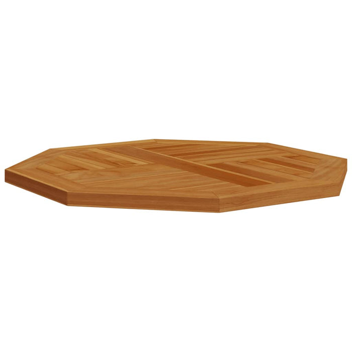 Table Top 60X60X2.5 Cm Octagonal Solid Wood Teak Tlllla