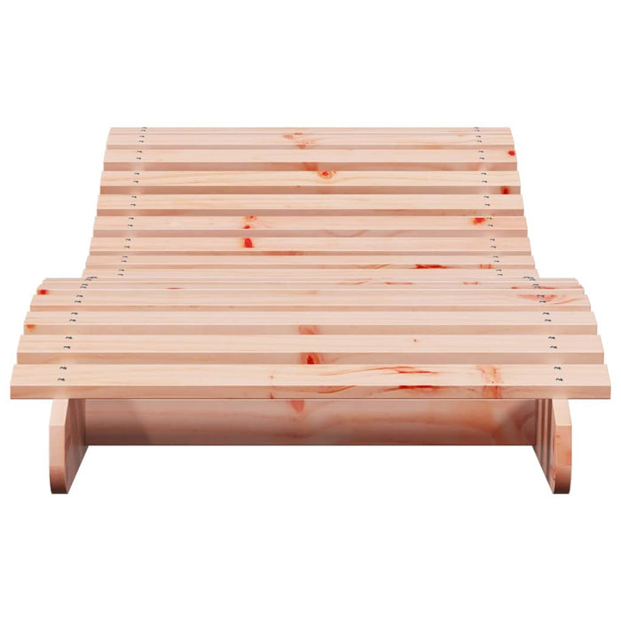 Sun Lounger 205X70X31.5 Cm Solid Wood Douglas Ntxpnt