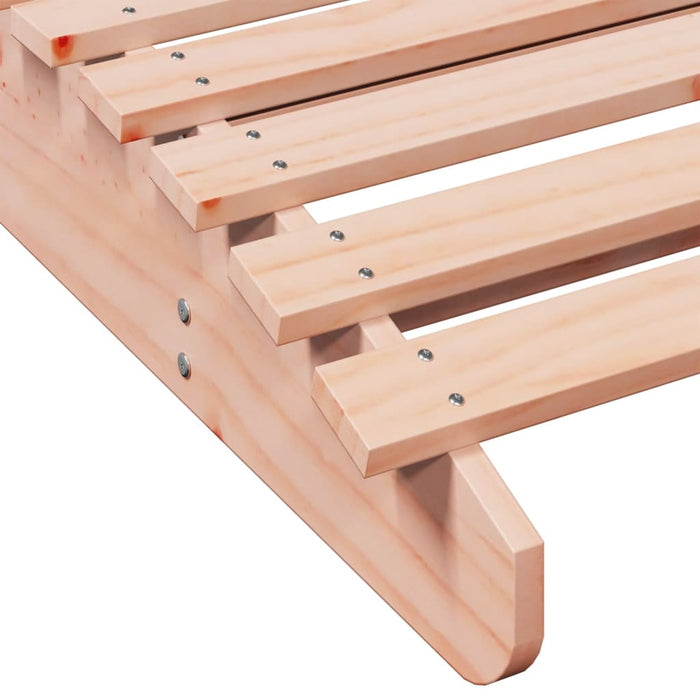 Sun Lounger 205X110X31.5 Cm Solid Wood Douglas Ntxpko