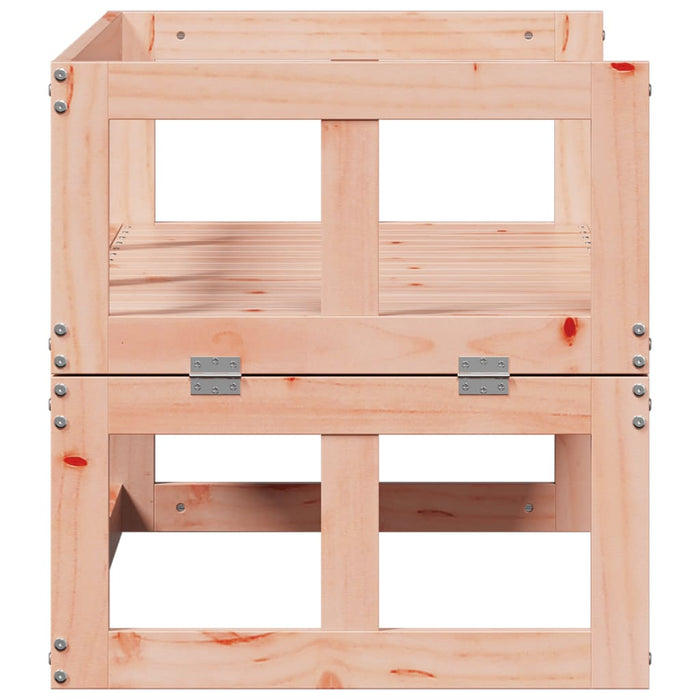 Garden Sofa Bench Extendable Solid Wood Douglas Ntxlot