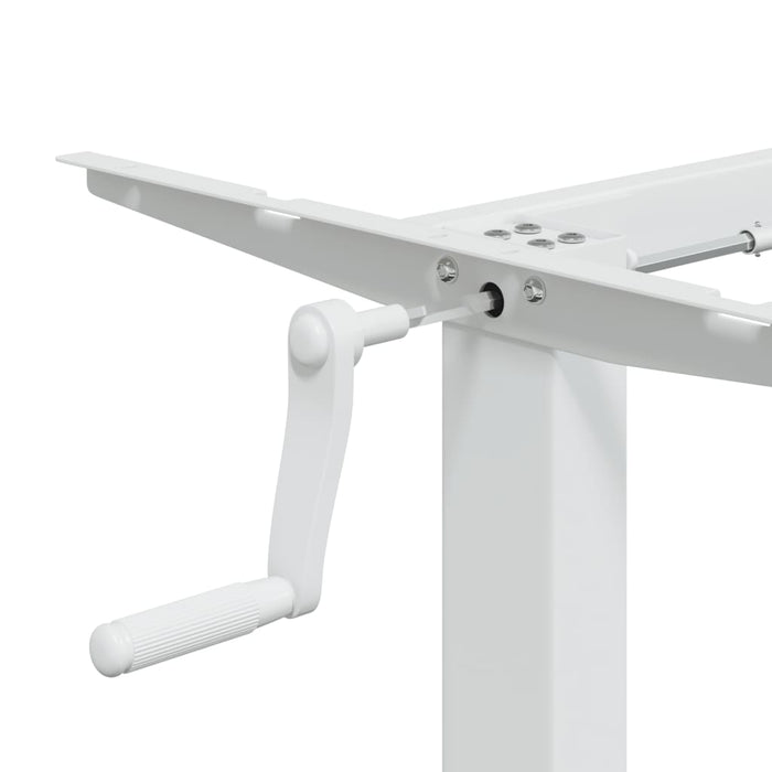 Standing Desk Frame White (94-135)X60X(70-114) Cm Steel Abbptab