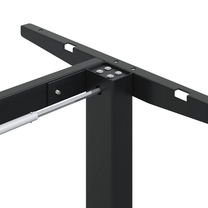 Standing Desk Frame Black (94-135)X60X(70-114) Cm Steel Abbptao