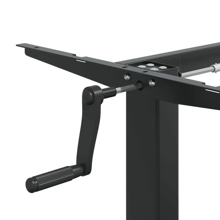 Standing Desk Frame Black (94-135)X60X(70-114) Cm Steel Abbptao