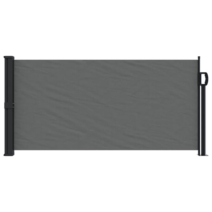 Retractable Side Awning Anthracite 100X500 Cm Abbatkn
