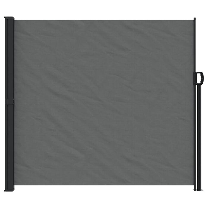 Retractable Side Awning Anthracite 180X500 Cm Abbaapn