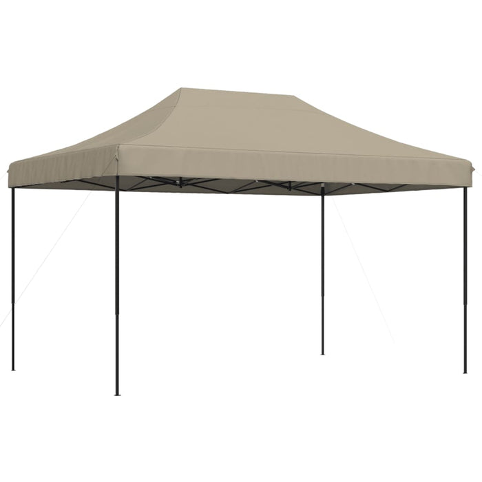 Foldable Party Tent Pop-Up Taupe 440X292X315 Cm Abbaklx