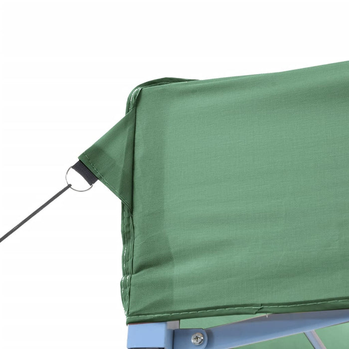 Foldable Party Tent Pop-Up With 4 Sidewalls Green Abbakil