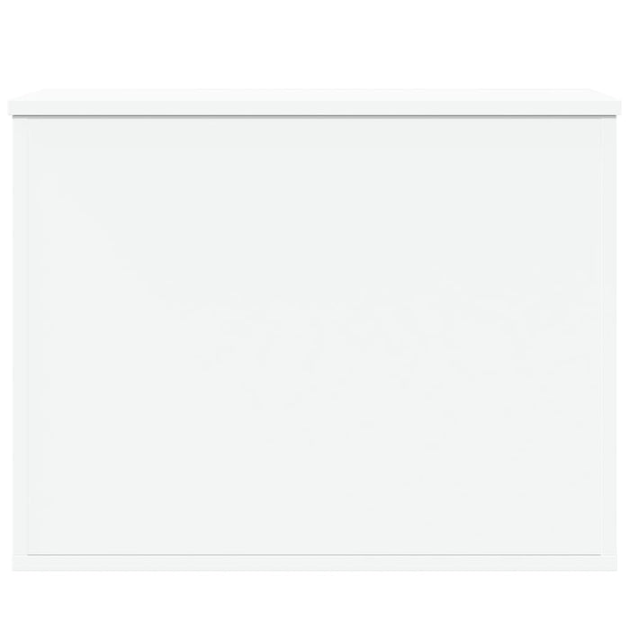 Storage Box White 60X42X46 Cm Engineered Wood Nablpt