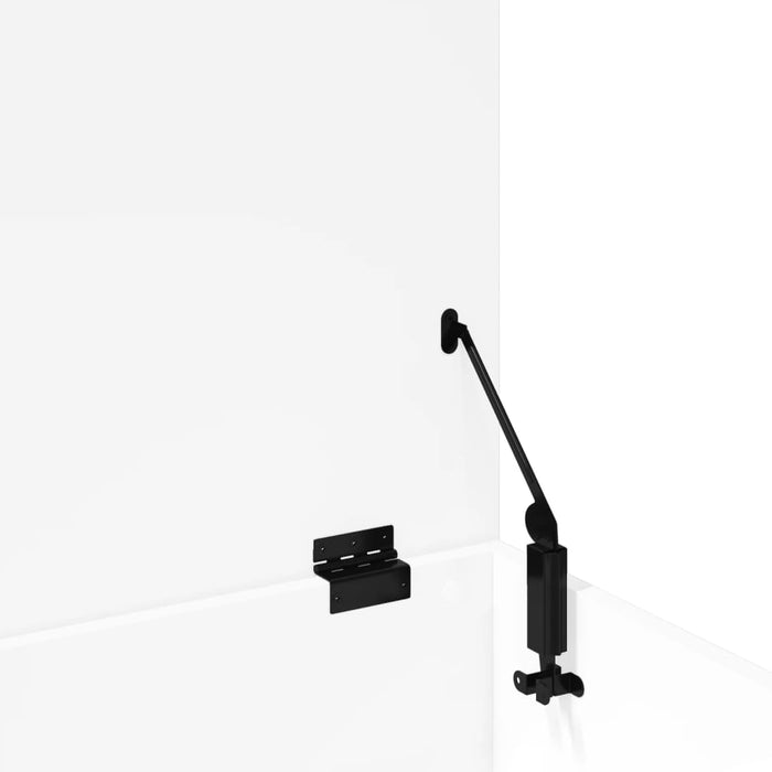 Storage Box White 100X42X46 Cm Engineered Wood Nabllb