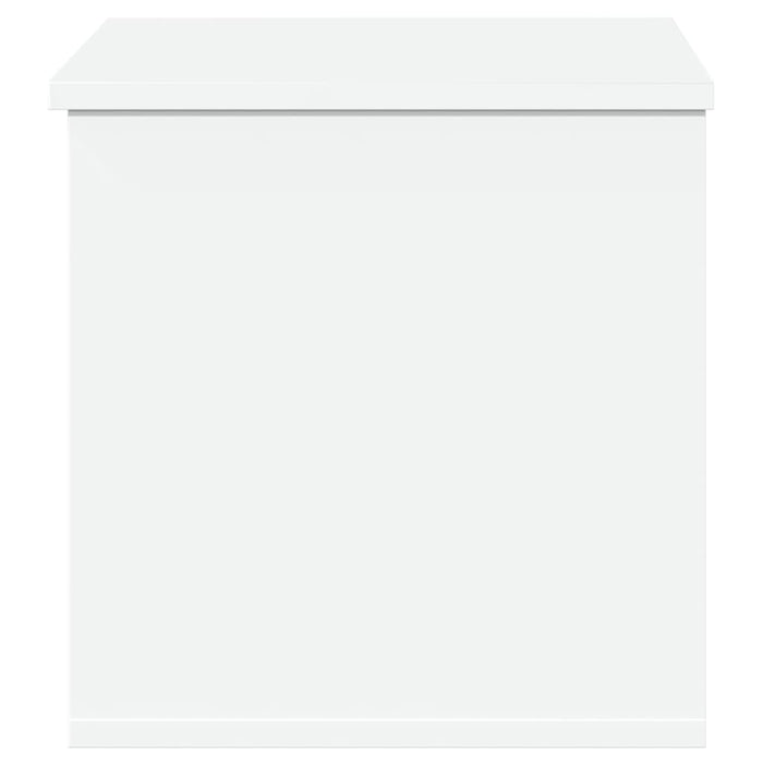 Storage Box White 60X35X35 Cm Engineered Wood Nablia