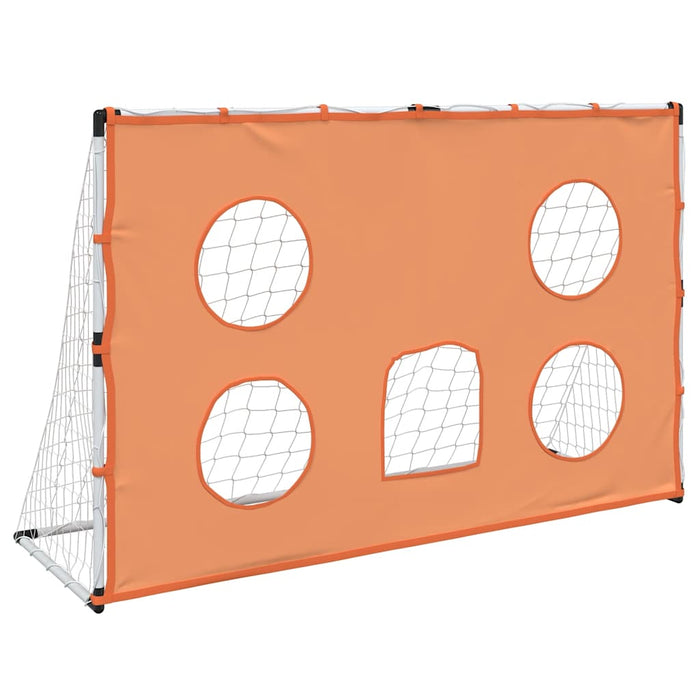 Kids' Football Goal With Targeting Mat And Ball 182X62X118 Cm Abbnatk