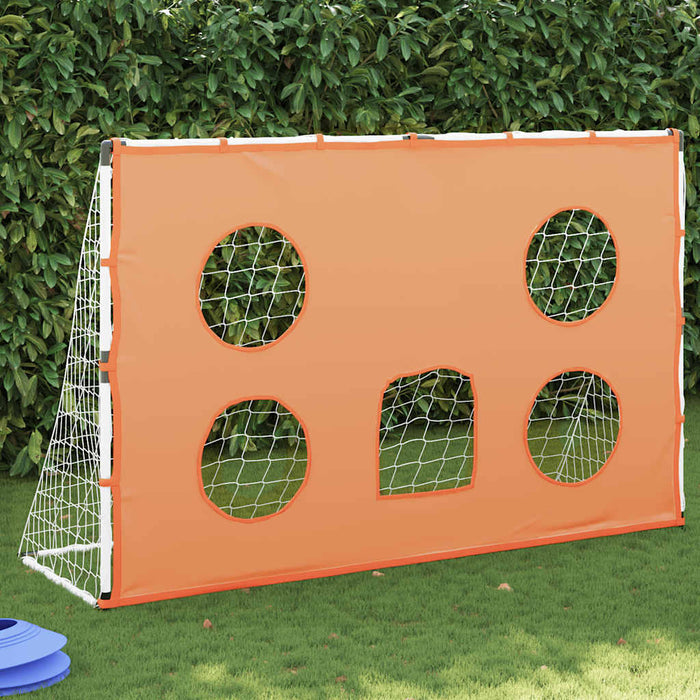 Kids' Football Goal With Targeting Mat And Ball 182X62X118 Cm Abbnatk