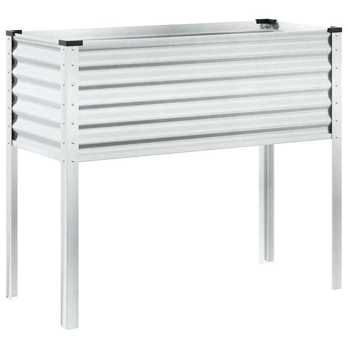 Garden Planter 100X45X90 Cm Weathering Steel Abbnkia