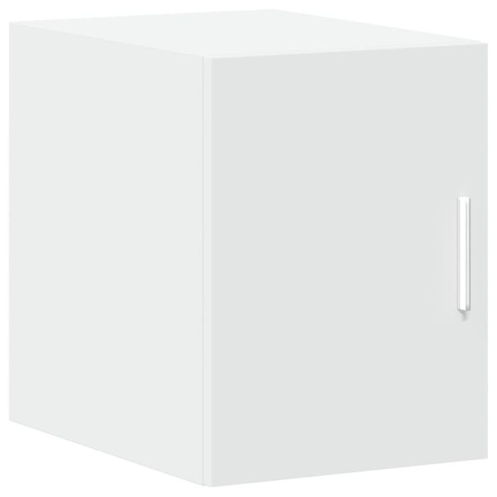 Wall Cabinet White 30X42.5X40 Cm Engineered Wood Nalbnk