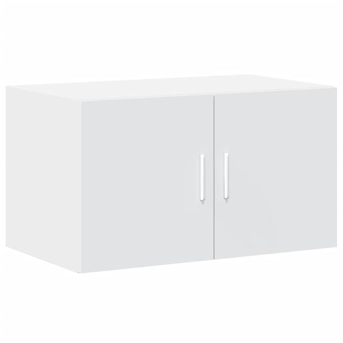 Wall Cabinet White 70X42.5X40 Cm Engineered Wood Nalooi