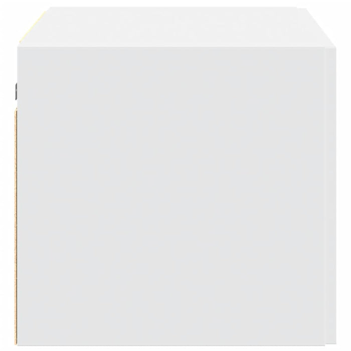 Wall Cabinet White 70X42.5X40 Cm Engineered Wood Nalooi