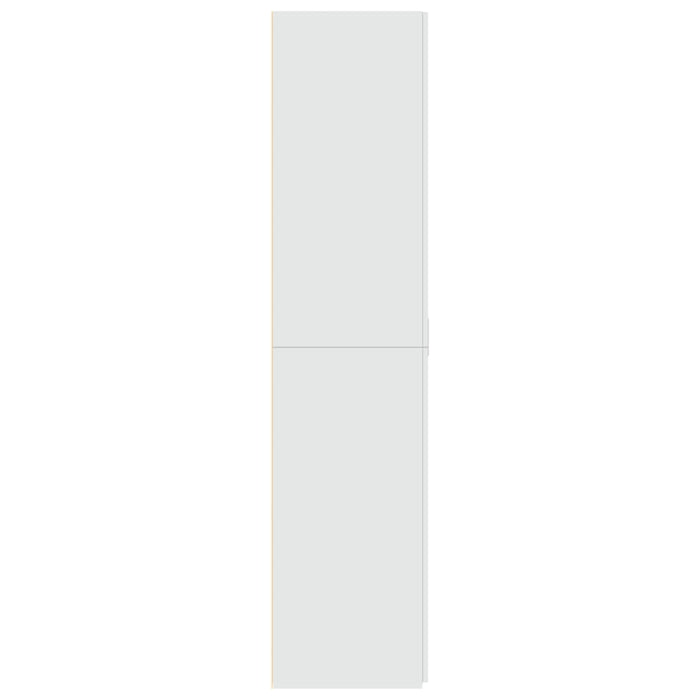 Highboard White 70X42.5X185 Cm Engineered Wood Txnoaxb