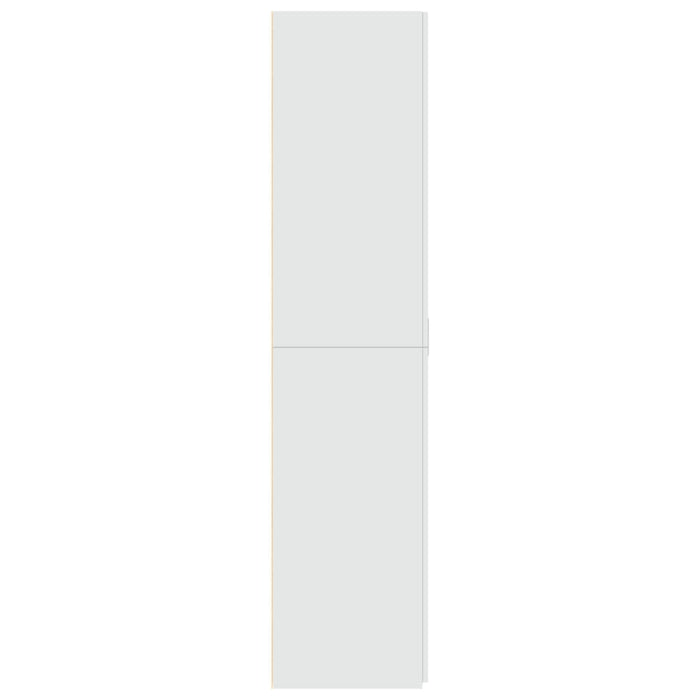 Highboard White 80X42.5X185 Cm Engineered Wood Txnoata