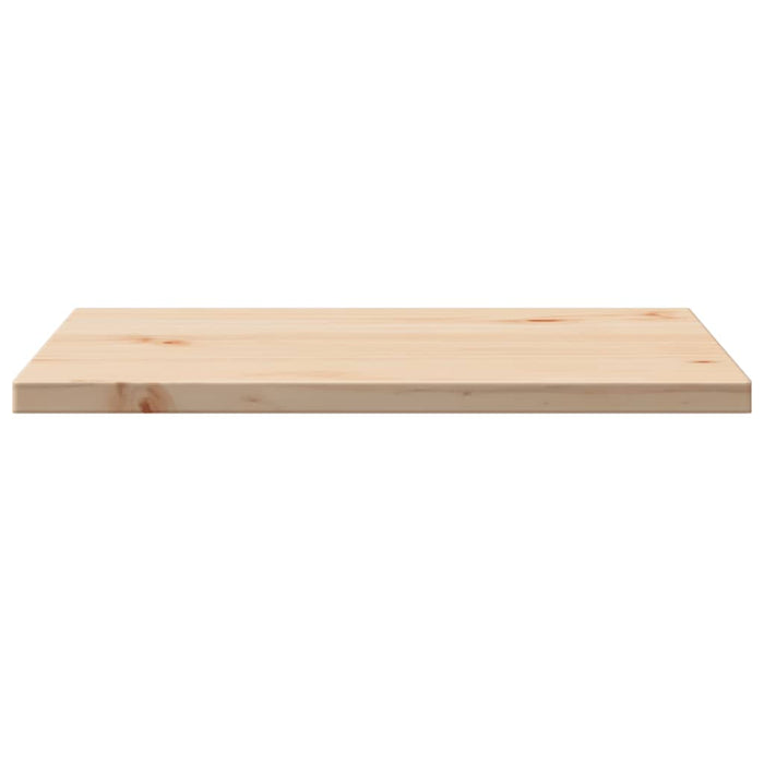 Table Top 40X40X1.7 Cm Square Solid Wood Pine Naiabk