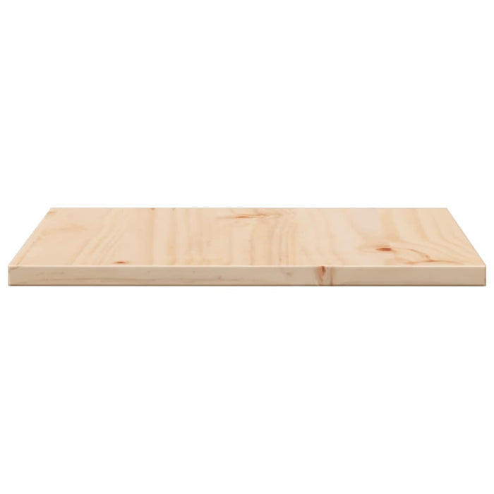 Table Top 40X40X1.7 Cm Square Solid Wood Pine Naiabk
