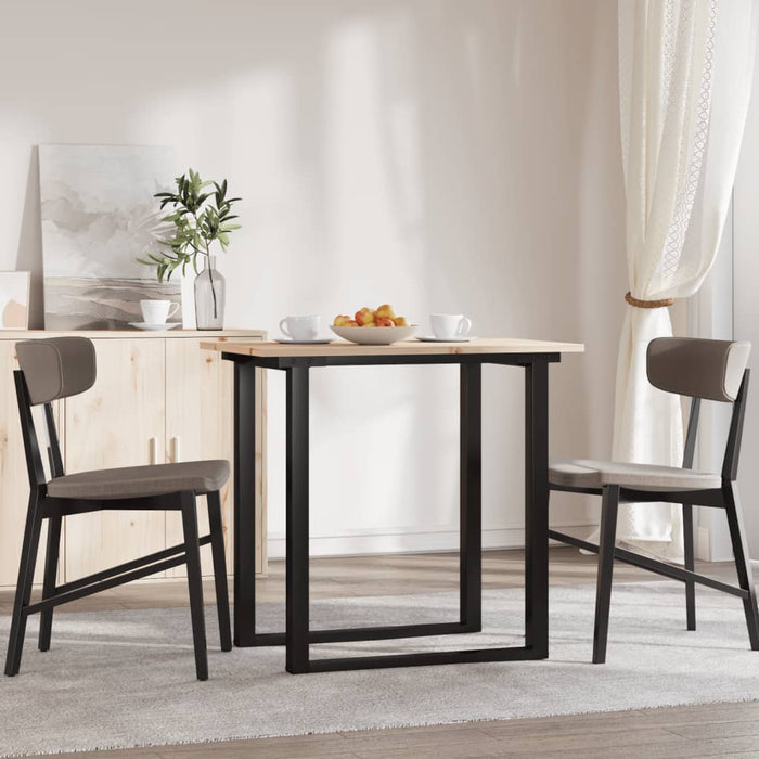 Table Top 80X50X1.7 Cm Rectangular Solid Wood Pine Naiaot